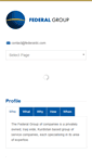 Mobile Screenshot of federal-group.com
